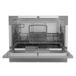 Hobbs RHTTDW6S Freestanding Compact Dishwasher, Eco mode, 6 place settings, Noise level: decibels 52 (Energy Class F), Silver - Image 8