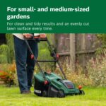 ROTAK18V-32 (Cutting Width: 32 cm, Height of Cut: 25-65 mm, 35 l Fabric Grass Bag, Mulch plug, incl Battery and Charger) - Image 4