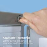 355X Freestanding Under Counter Freezer with 4 Large - Image 6