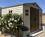 WoodSide 10 x 8 (8.02 m2) Plastic Garden Shed with 3 Fixed Windows & Metal Foundation Kit, Strong Metal Roof Structure Fire Retardant and Maintenance-Free Storage Shed -… - Image 4