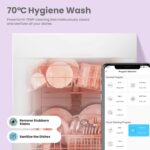 KWH-BD1215P-W Fully Integrated Dishwasher with 12 Place Settings, Cloud Wash, Extra Drying, Built-in Dishwasher with Delay Start, Quick Wash – White - Image 8