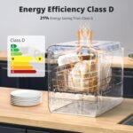 2025 NEW Upgraded Portable Dishwasher No Plumbing Table Top Dishwasher with 5L Tank, 9 Programs, 37 * 50cm Ultra-Narrow & Deep Design, 1-24H Delay Start & 360° Dual… - Image 8