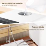 Table Top Dishwasher, New Upgraded Model Countertop Dishwasher 8 Wash Programs with Child Lock & Delayed Start Function, 5L Water Tank – No Hookup Needed - Image 5