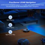 roborock Q7 L5+ Robot Vacuum Cleaner with Mop, 8000Pa Strong Suction, Up to 7 Weeks of Hands Free Cleaning, Dual Anti-Tangle System for Pet Hair&Carpet, PreciSense LiDAR… - Image 7