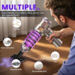 Vacuum Cleaner, 22000Pa 4-in-1 Car Vacuum Cleaner Cordless, 3 Speed Brushless Motor Mini Hoover with One-Touch Cleaning, Rechargeable Portable Air Duster for Home Car… - Image 6