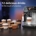5400 Series Bean to Cup Coffee Machine – 12 Coffee Varieties, LatteGo Milk Frother, Fastest-to-Clean, Ceramic Grinder, Fully Automatic Espresso & Cappuccino maker –… - Image 4