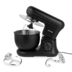 Salter Marino Baking Stand Mixer – 6 Speed Kitchen Mixer With Pulse, 5L Stainless Steel Mixing Bowl, Removable Splash Guard, Whisk, Dough and Beater Attachment, 1200W, Blue/Grey - Image 9