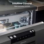 HS523E15BUK Slimline 10 Places Free Standing Dishwasher Black with 30 Minutes Quick Wash [Energy Class E] - Image 6