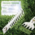 2-in-1 Cordless Hedge Trimmer & Grass Shear, 7.2V Rechargeable Lithium-Ion Battery 1500mAh, Small Hedge Trimmer Cordless with 2 Interchangeable Blades Mini Strimmer… - Image 4