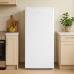 Upright Larder Fridge – Medium Size Freestanding Fridge, 54.5cm Width, 242 Litre Capacity, Reversible Door, White, Suitable For Apartments & Families – RF01SDF242W01 - Image 5