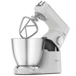 Chef Baker Silver KVC85.004BK, Stand Mixer with Integrated Scale, 3 Stainless Steel Mixing Hooks and Rubber Whisk, 5L and 3.5L Bowls, 1200W, Black - Image 9