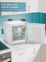 Table Top Mini Freezer 32L, Small Freezer with 7 - Image 3