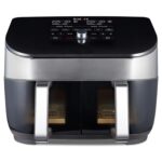 Instant Pot – Vortex Plus Dual Black Air Fryer – Large 7.6L, Family Size – Twin, Double 3.7L Baskets, Clear Window, Food Dehydrator, Grill, Bake, Roast, Reheat, Non-Stick, Easy… - Image 10