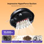 roborock Q10 S5 Robot Vacuum Cleaner with Mop, 10,000 Pa HyperForce Suction, Dual Anti-Tangle Brushes, VibraRise 2.0 & Auto Lifting Mopping System, Smart Obstacle Avoidance,… - Image 2