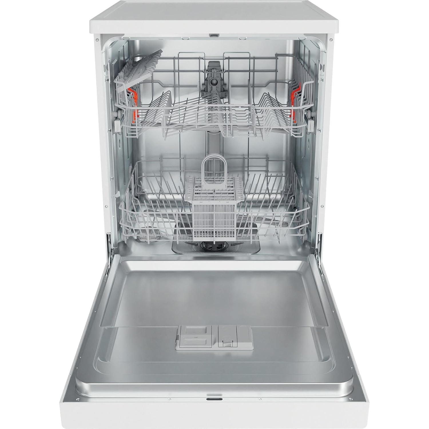 71TKlf4241L._SL1500_.jpg H2F HL626 UK 14 Place Setting Dishwasher – White - Image 1