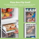 RCB169BL2UK(E) 174 Litre Freestanding Fridge Freezer, Low Frost, Adjustable thermostat, Energy Saving LED lights, Reversible Door Hinge, Low Noise- Black - Image 5
