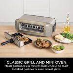 3-in-1 Toaster, Grill and Panini Press with Flip Design, 7 Cooking Functions, 7 Toast Shades, Includes Panini Press, Bake Tray and Crumb Tray, Stone Gold ST202UKSTGD - Image 6