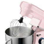 Professional Stand Mixer 1200W with 6 Speeds & Pulse Function, 7L Stainless Steel Mixing Bowl, Splash Guard, Whisk, Beater & Dough Hook | Electric Kitchen Mixer for Cakes,… - Image 6