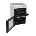 WT60CCW 60cm Electric Cooker with Ceramic Hob, Twin Cavity, 31L Electric Grill, Freestanding - Image 7