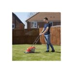 Vac 250 Electric Hover Collect Lawn Mower – 1400W, 25cm Cutting Width, 15L Grass Box, Ambidextrous Handles, Folds Flat, Orange and Grey - Image 5