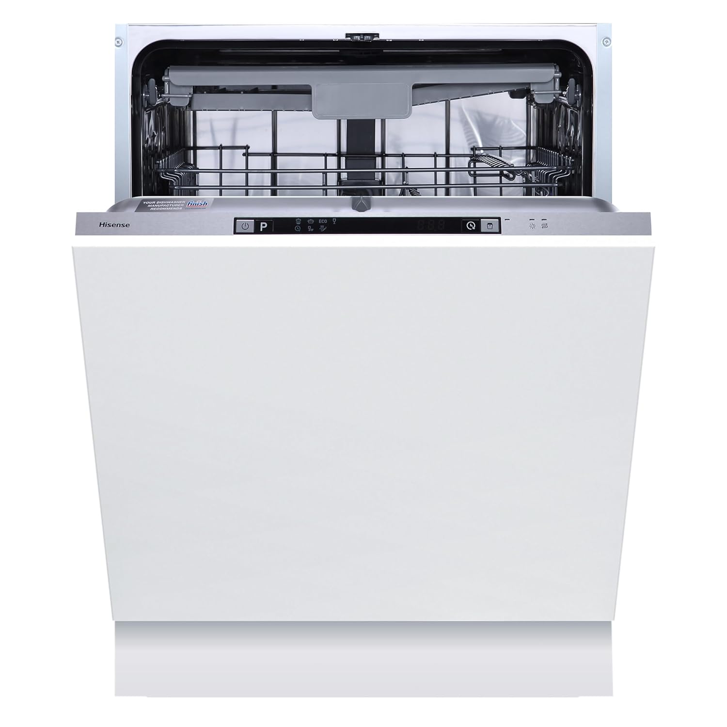 71a7NJjXMaL._SL1500_.jpg Fully Integrated Standard Dishwasher – Silver with Fixed Door Fixing Kit – D Rated - Image 1