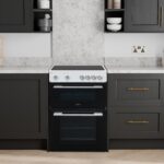 WT60CCW 60cm Electric Cooker with Ceramic Hob, Twin Cavity, 31L Electric Grill, Freestanding - Image 2