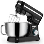 Vospeed Stand Mixer,5 Quarts 8-Speed 1000W Tilt-Head Food Mixer