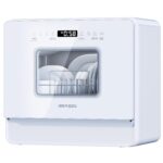 2025 NEW Upgraded Portable Dishwasher No Plumbing Table Top Dishwasher with 5L Tank, 9 Programs, 37 * 50cm Ultra-Narrow & Deep Design, 1-24H Delay Start & 360° Dual… - Image 9