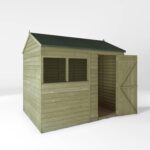 WALTONS 8 x 6 Overlap Storage Shed | Reverse Apex Roof | 7mm Overlap Cladding - Image 7