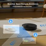 roborock Q10 S5+ Robot Vacuum, Self-Emptying, 10000Pa Suction, Up to 7 Weeks of Hands Free Cleaning, Dual Anti-Tangle Design, VibraRise 2.0&Auto Lifting Mopping System, Obstacle… - Image 6