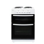 HES50W Electric Cooker – Freestanding 52 Litre Cooker with 4 Solid Plate Rings – Single Cavity Oven – 50cm, White - Image 9