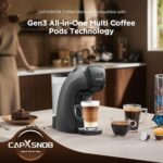 Warriors1 5 in 1 Pod Coffee Machines for Nespresso Original, Dolce Gusto - Image 9
