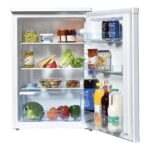 L255W Under Counter Larder Fridge, 55cm, 2 Adjustable Glass Shelves, Large Salad Drawer, Internal Light, Reversible Door, Adjustable Feet White - Image 5
