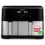 Pot – Versazone Dual Black Air Fryer – Large 8.5L, Family Size – Single Double Basket with Divider – 8 in 1 – Food Dehydrate, Grill, Bake, Roast, Reheat, Non-Stick, Easy… - Image 10