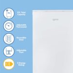 IG3920 Under Counter Fridge with Chill Box, 48 cm, White - Image 3