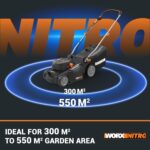 Worx WG737E 40V 37cm Cordless Lawnmower Ideal for Medium to Large Gardens - Image 5