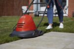 Turbo Lite 250 Electric Hover Lawn Mower – 1400 W, 25 cm Cutting Width, Ambidextrous Handles, Folds Flat, Orange - Image 6