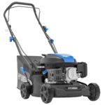 16″ / 40cm Petrol Lawnmower, 139cc 4-Stroke Engine, Hand Push, 7 Cutting Heights 25-75mm, 40L Grass Bag – 3 Year Warranty