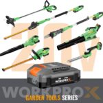 WORKPROX 20 V Cordless Hedge Trimmer, 510 mm Long Reach Battery Hedge Trimmer with Multi-directional - Image 8
