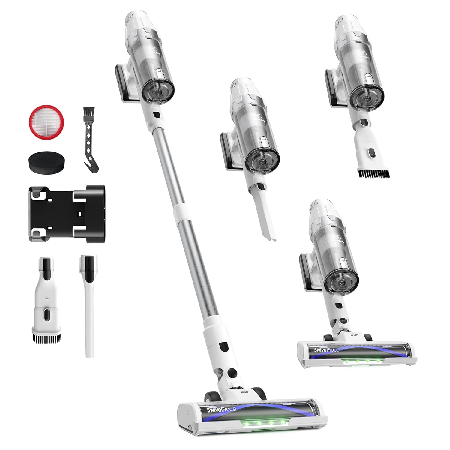 71hTm6DXBNL._SL1500_.jpg Cleaner 580W, 48KPa High Suction Hoover, up to 65 Mins Runtime, LED Screen, Rechargeable Vacuum Cleaner for Home, Floors, Carpets & Pet Hair - Image 1