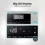 3S Series WD3S8043BB3 Wifi Connected 8Kg and 5Kg Washer Dryer with 1400 rpm – Black – A-D Rated - Image 5