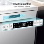Hisense HS622E90WUK Freestanding Standard Dishwasher 85cm High – E Rated, White, 24 x 23 x 33 inches (L x W x H) [Energy Class E] - Image 9