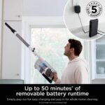 PowerPro Pet Cordless Stick Vacuum Cleaner, Lightweight, Floor Detect Technology, Anti-Hair Wrap Technology, Anti-Allergen Complete Seal, Flexible, Handheld mode, Java… - Image 10