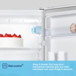 Freestanding Upright Larder Fridge, Reversible Door, 242 Litre, 55cm Width, White, E Rated - Image 9