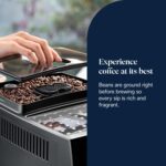 Magnifica S, Automatic Bean to Cup Coffee Machine, Espresso and Cappuccino Maker, ECAM22.110.B, Black - Image 4