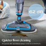Electric Mop, Hard Floor Cleaner & Polisher, Spray Mop With Rotating Pads, For Wood, Laminate, Tile & Marble, Easy to Use Mop Floor Cleaner, Corded, 2052E - Image 4