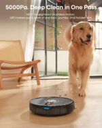 UR1 Robot Vacuum Cleaner with Mop, Robotic Vacuum with 5000Pa Super Suction, 180min, Ultra Slim with Auto Carpet Boost, APP Remote Voice Control, Ideal for Carpets Hard Floors… - Image 2