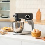 Full Metal Stand Mixer, 5L Kitchen Food Mixer for Baking with Stainless Steel Dough Hook, Whisk, Beater, Flexible Beater, Universal Attachment Hub, 8 Speeds & Timer Function… - Image 8