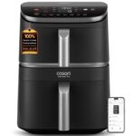 Turbo Tower Compact 8.6L, 39% Space-Saving Double-Stack Airfryer, Ceramic PFAS-Free,TurboBlaze Dual DC Motors for Even & Faster Cooking, Perfect for Family Meals - Image 10