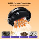 roborock Q10 S5+ Robot Vacuum, Self-Emptying, 10000Pa Suction, Up to 7 Weeks of Hands Free Cleaning, Dual Anti-Tangle Design, VibraRise 2.0&Auto Lifting Mopping System, Obstacle… - Image 3